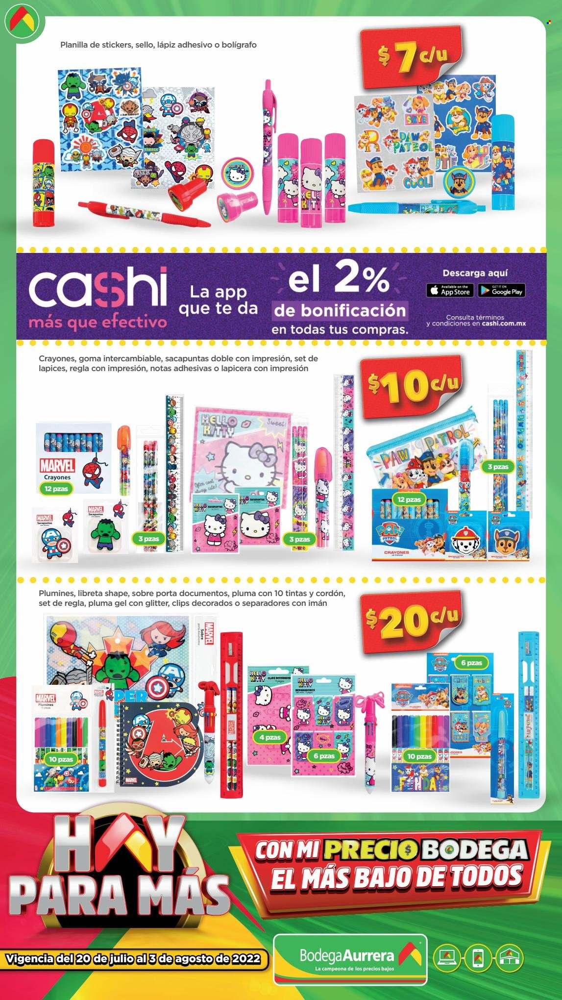 Catálogo Bodega Aurrerá - 20.7.2022 - 3.8.2022. Página 2