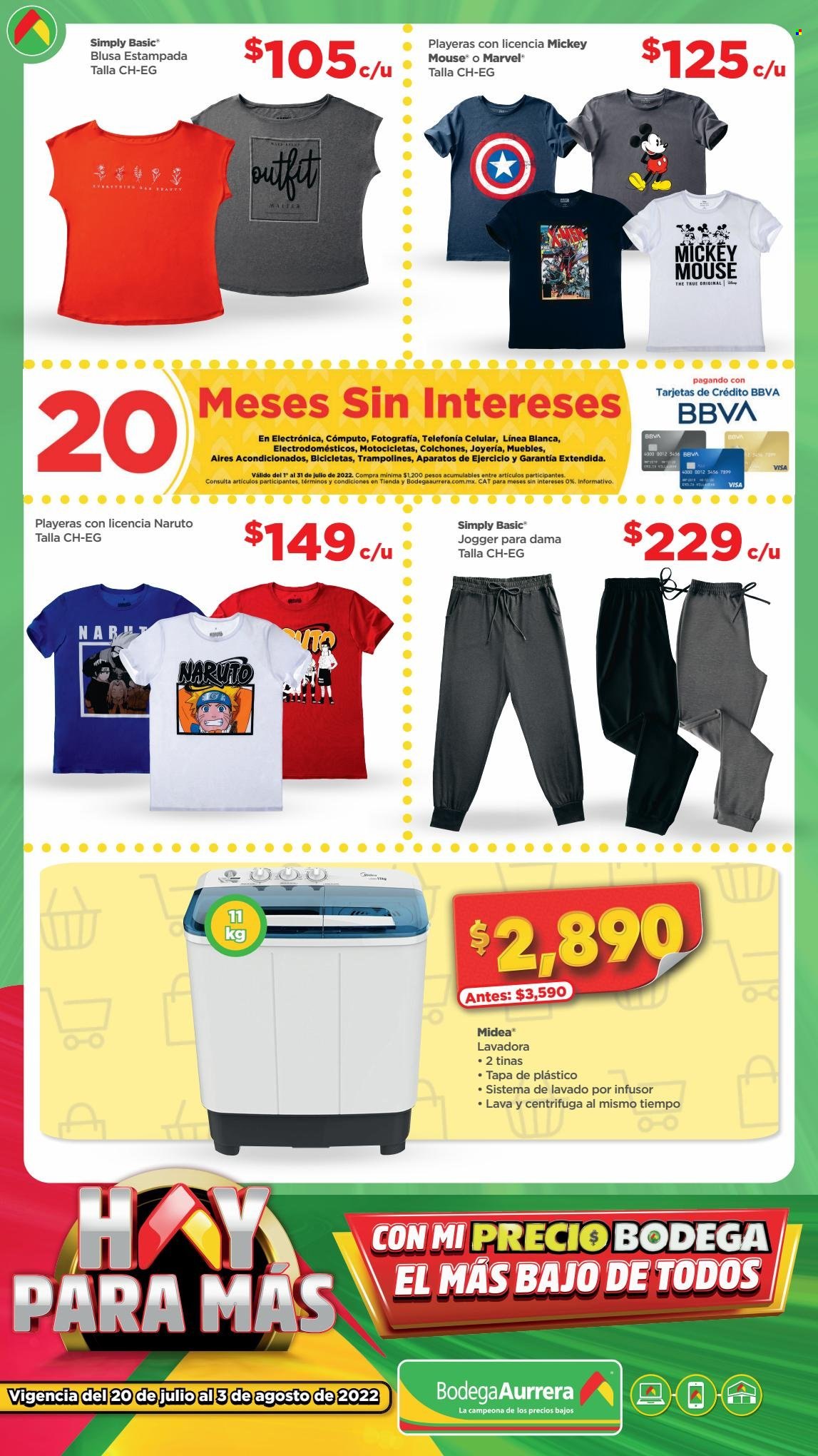 Catálogo Bodega Aurrerá - 20.7.2022 - 3.8.2022. Página 6