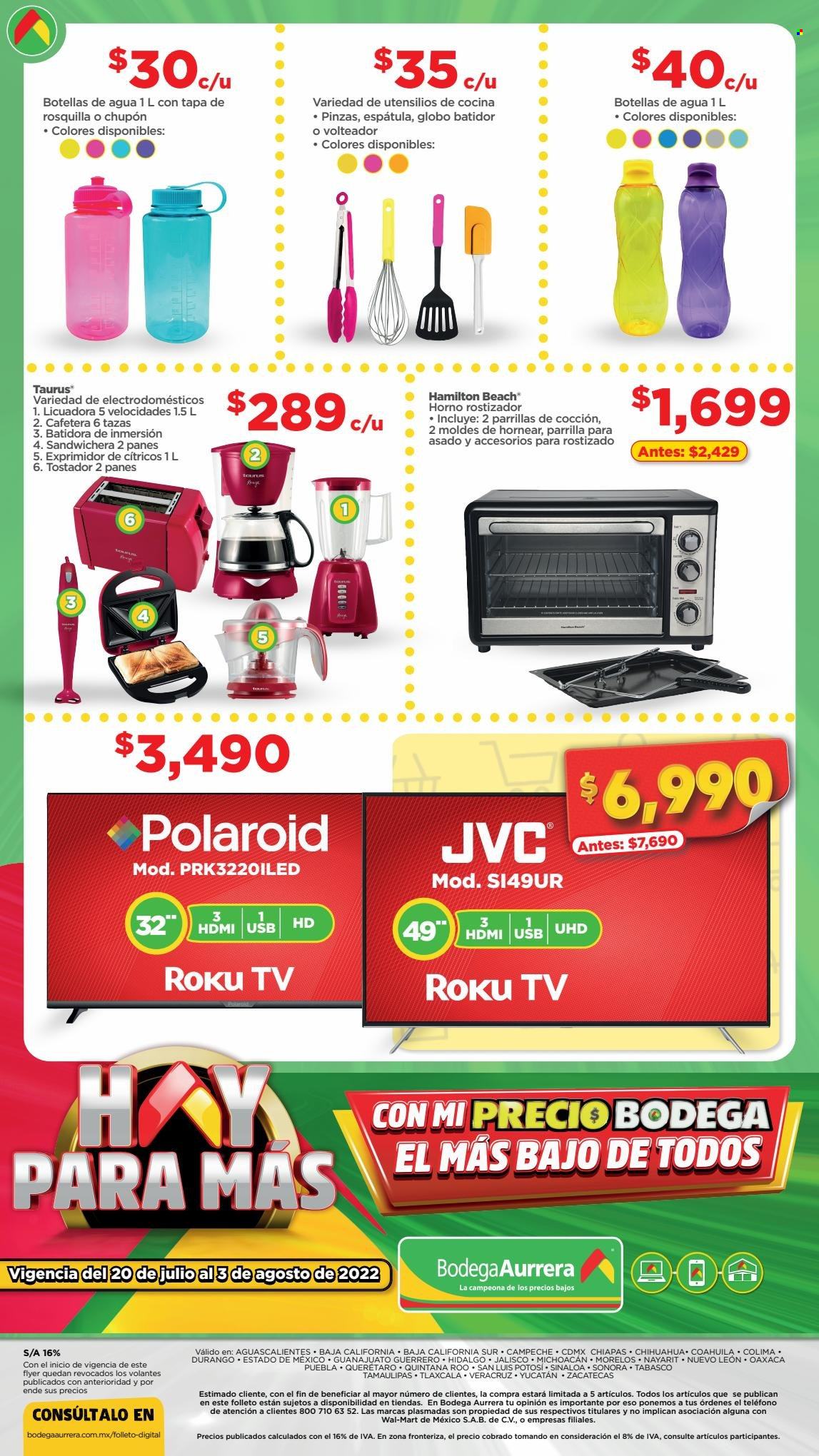 Catálogo Bodega Aurrerá - 20.7.2022 - 3.8.2022. Página 7