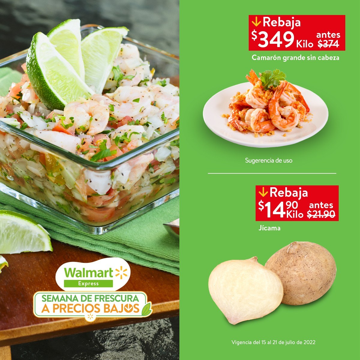 Catálogo Walmart Express - 15.7.2022 - 21.7.2022. Página 1