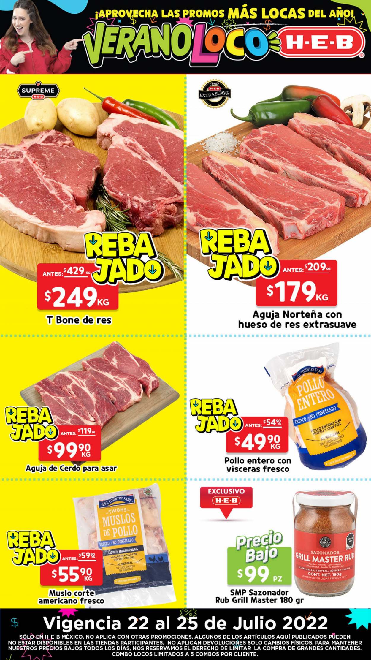Catálogo H-E-B - 22.7.2022 - 25.7.2022. Página 1