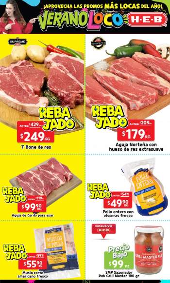 Folleto actual H-E-B - 22.7.2022 - 25.7.2022.