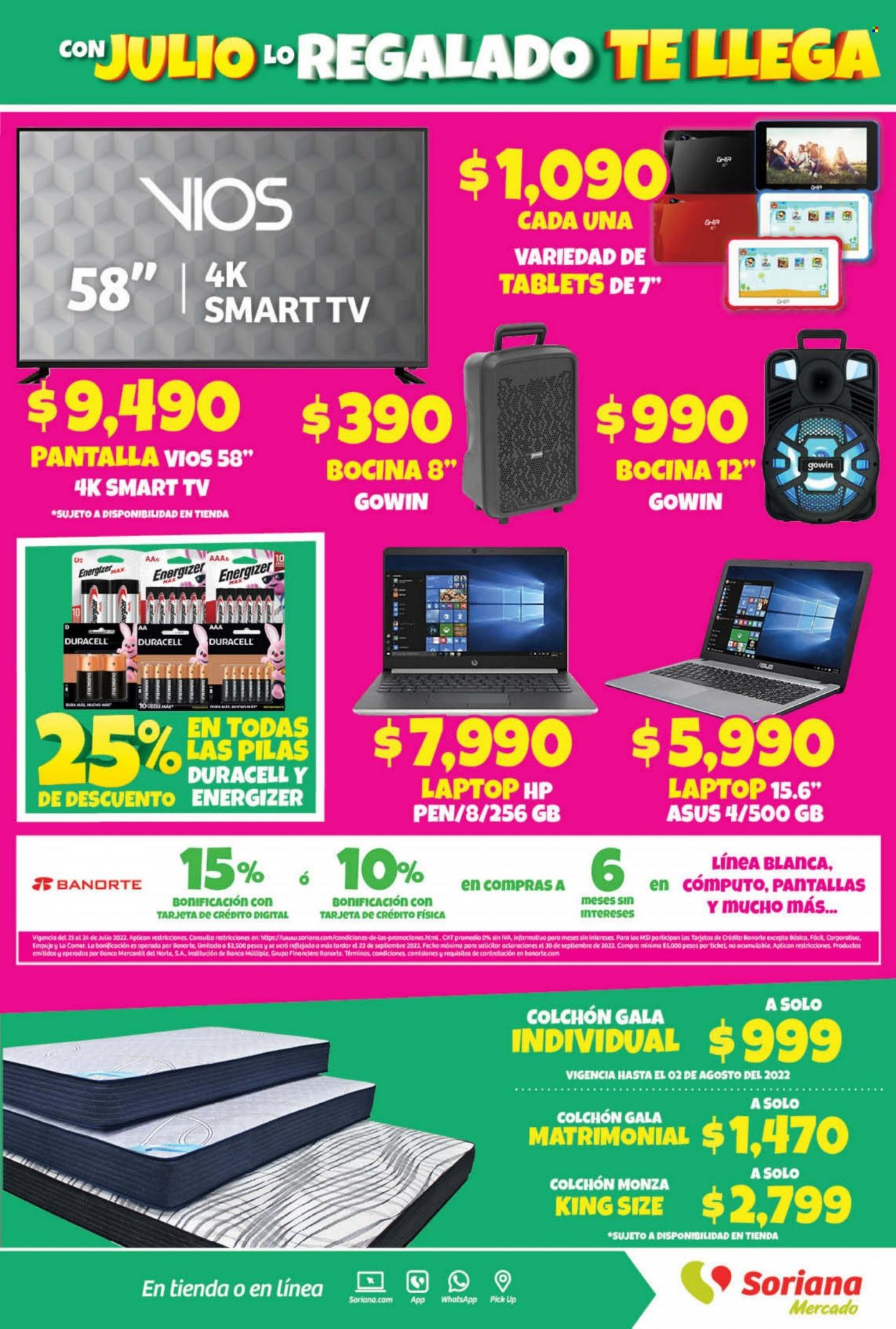 Catálogo Soriana Mercado - 22.7.2022 - 28.7.2022. Página 9