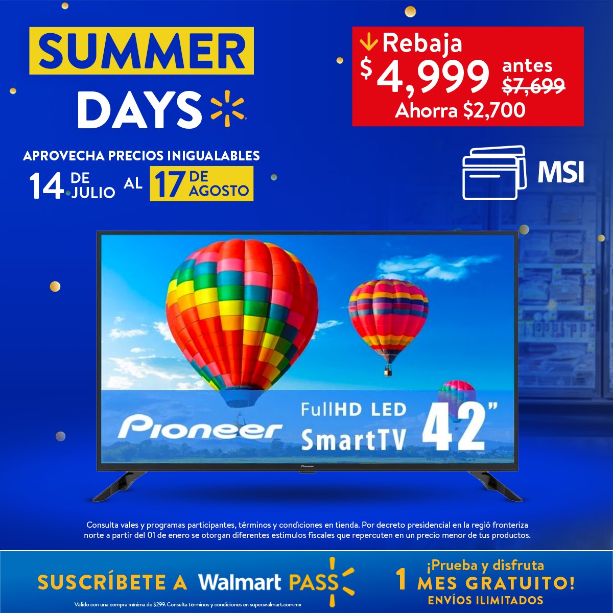 Catálogo Walmart - 14.7.2022 - 17.8.2022. Página 7