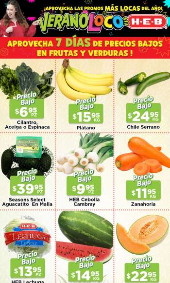 Folleto actual H-E-B - 26.7.2022 - 1.8.2022.