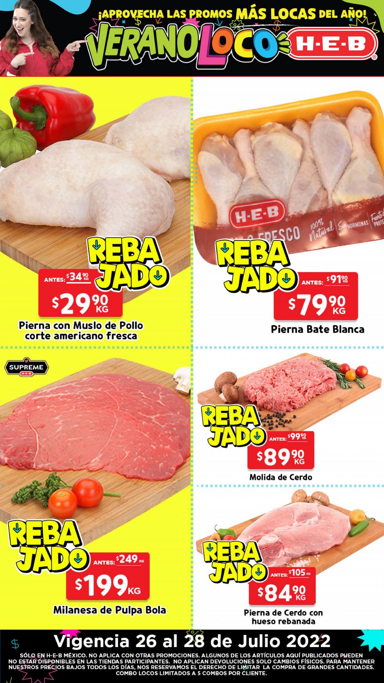 Catálogo H-E-B - 26.7.2022 - 28.7.2022. Página 1