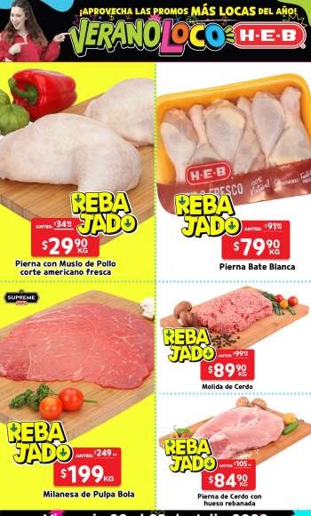 Folleto actual H-E-B - 26.7.2022 - 28.7.2022.