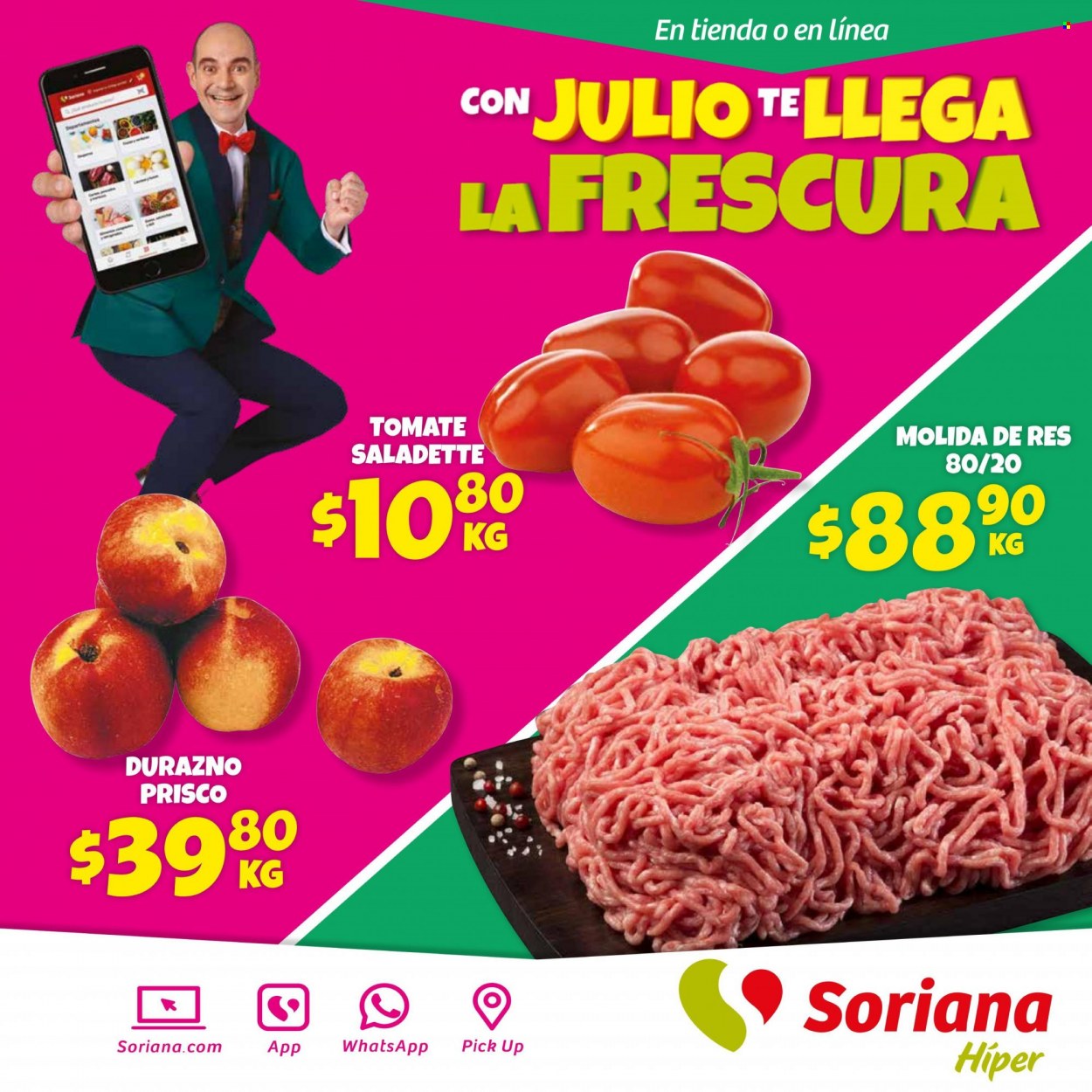 Catálogo Soriana Híper - 26.7.2022 - 28.7.2022. Página 1