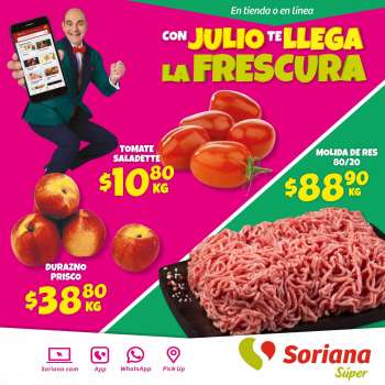 Folleto actual Soriana Súper - 26.7.2022 - 27.7.2022.