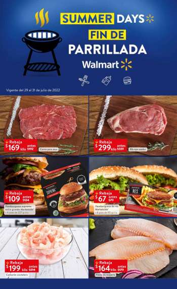 Folleto actual Walmart - 29.7.2022 - 31.7.2022.
