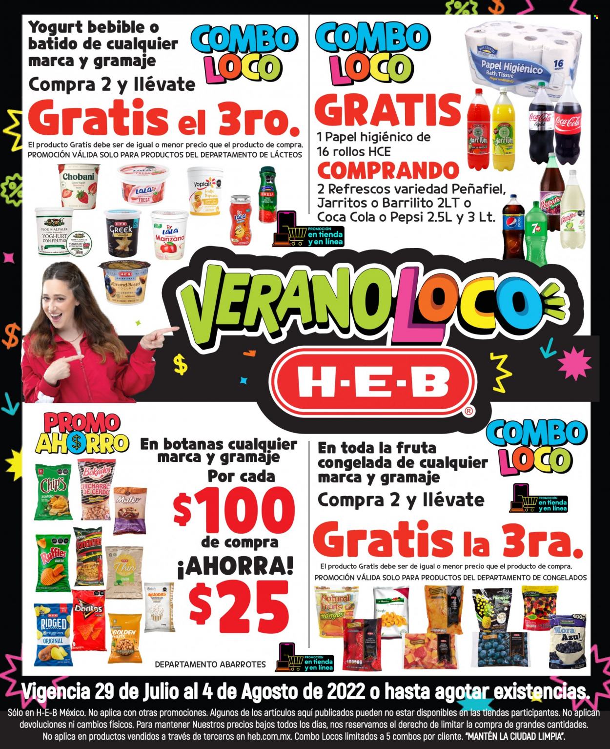 Catálogo H-E-B - 29.7.2022 - 4.8.2022. Página 1