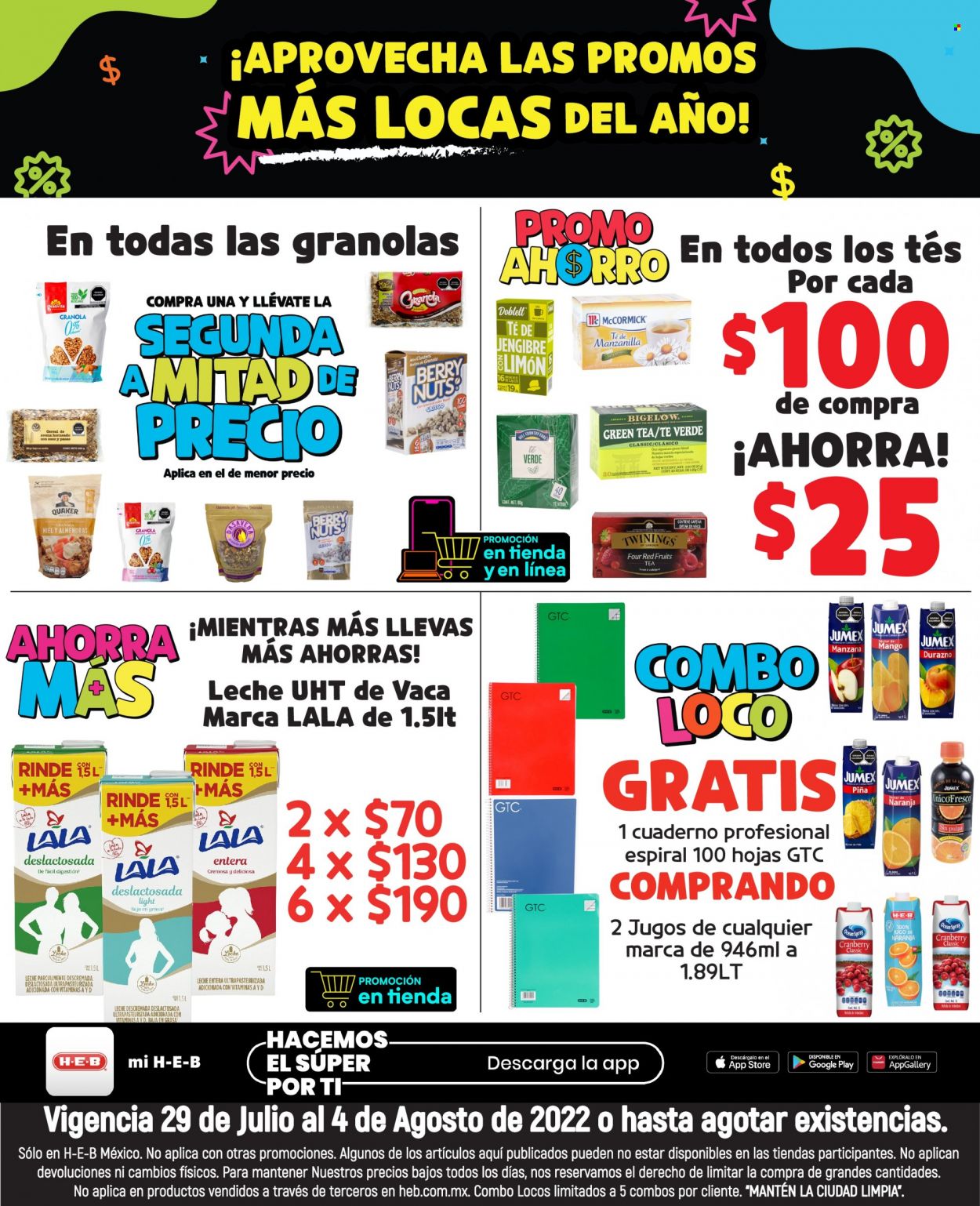 Catálogo H-E-B - 29.7.2022 - 4.8.2022. Página 3