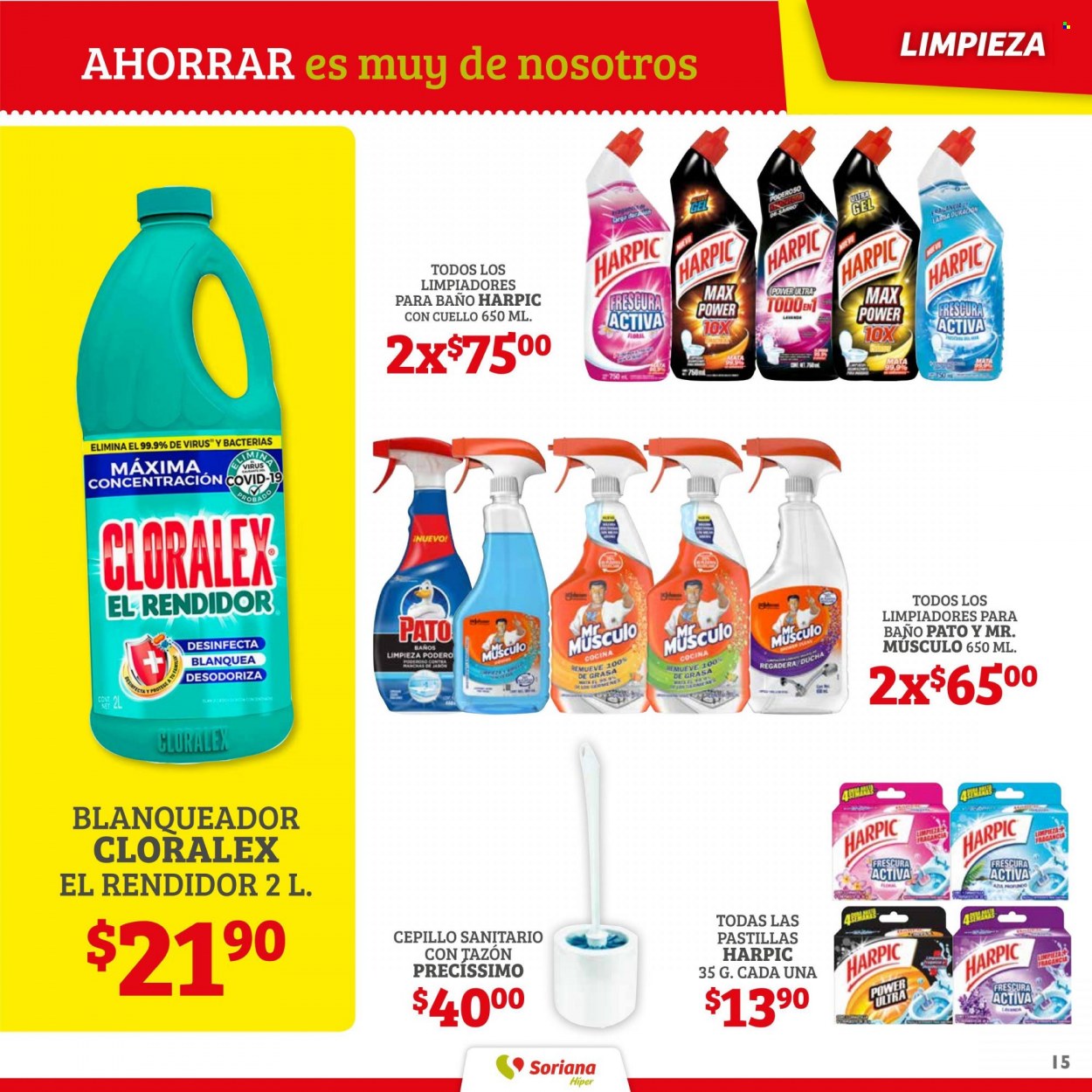Catálogo Soriana Híper - 29.7.2022 - 14.8.2022. Página 15
