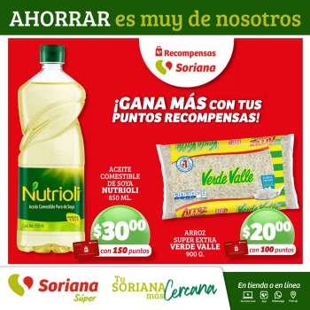Folleto actual Soriana Súper - 29.7.2022 - 14.8.2022.
