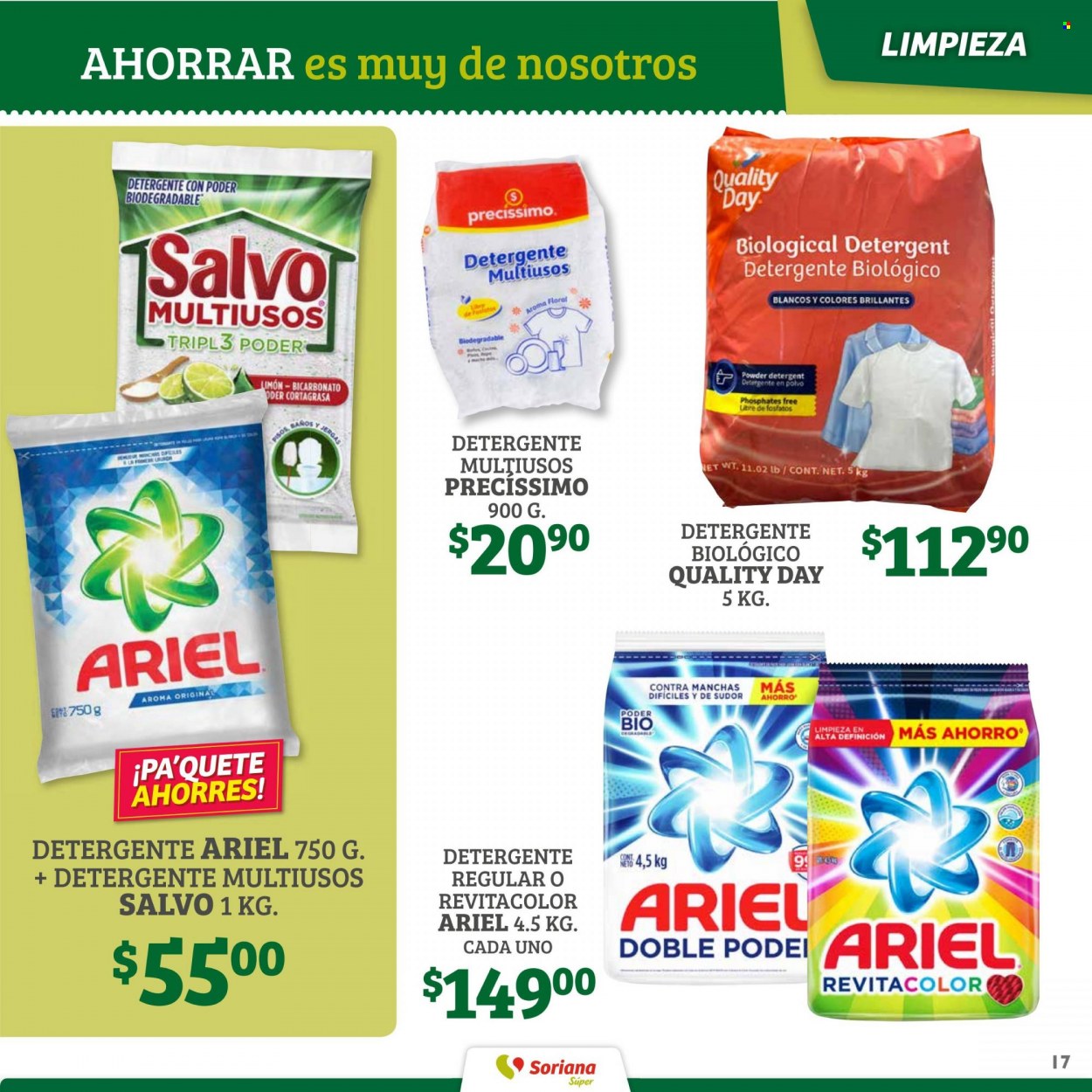 Catálogo Soriana Súper - 29.7.2022 - 14.8.2022. Página 17