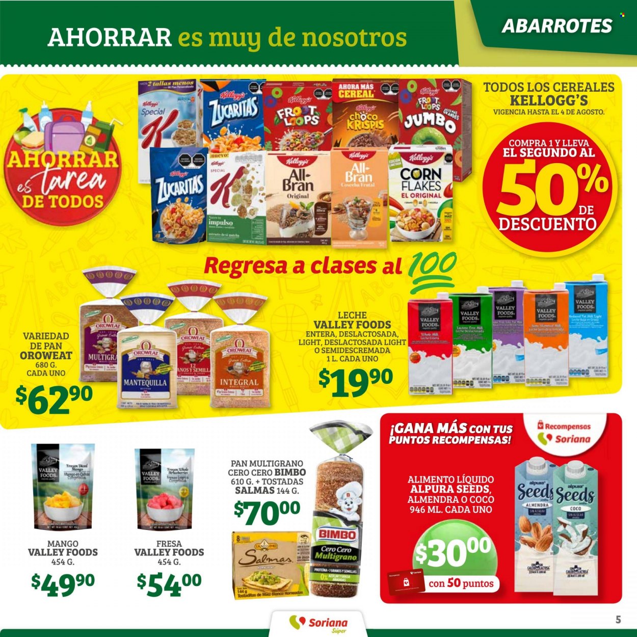 Catálogo Soriana Súper - 29.7.2022 - 14.8.2022. Página 5