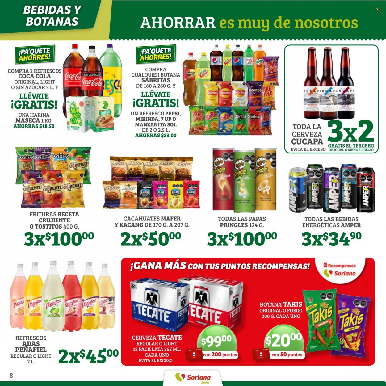 Catálogo Soriana Súper - 29.7.2022 - 14.8.2022. Página 8
