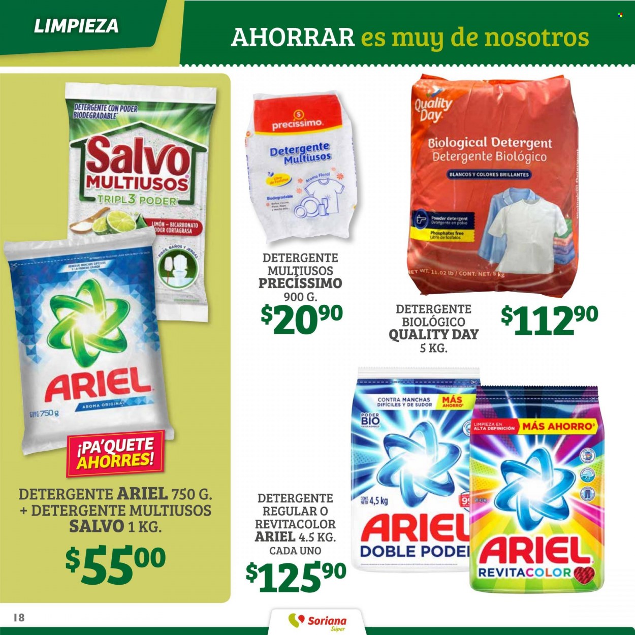 Catálogo Soriana Súper - 29.7.2022 - 14.8.2022. Página 18