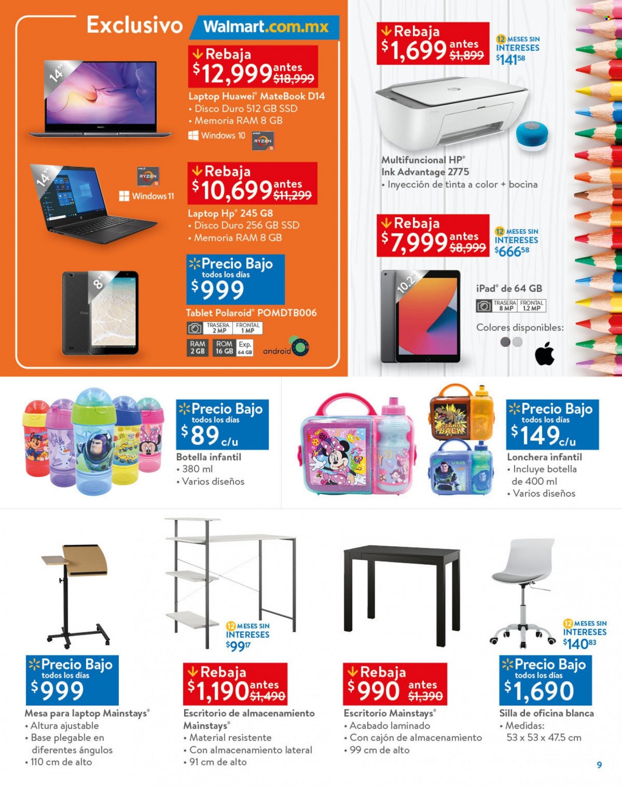Catálogo Walmart - 30.7.2022 - 12.8.2022. Página 9