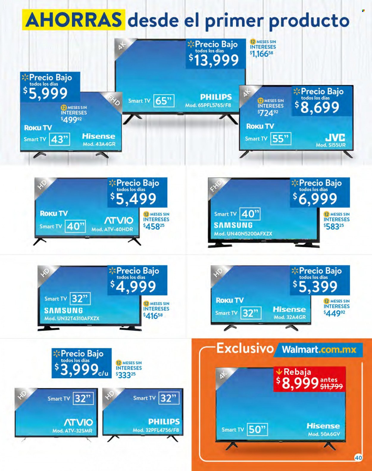 Catálogo Walmart - 30.7.2022 - 12.8.2022. Página 40