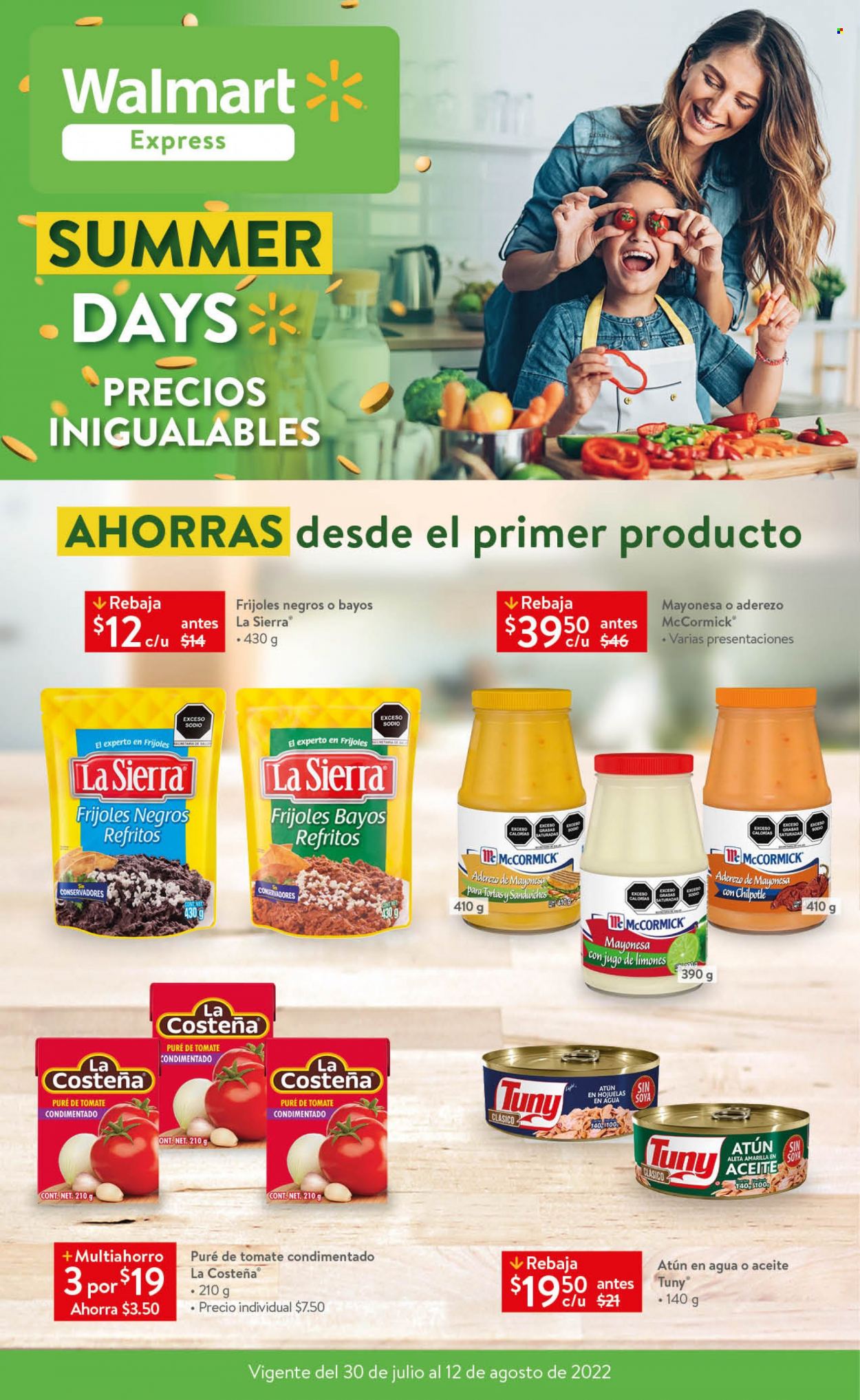Catálogo Walmart Express - 30.7.2022 - 12.8.2022. Página 1
