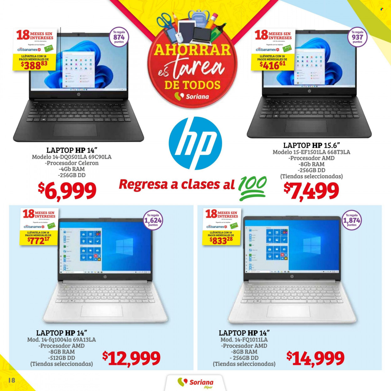 Catálogo Soriana Híper - 28.7.2022 - 14.8.2022. Página 18