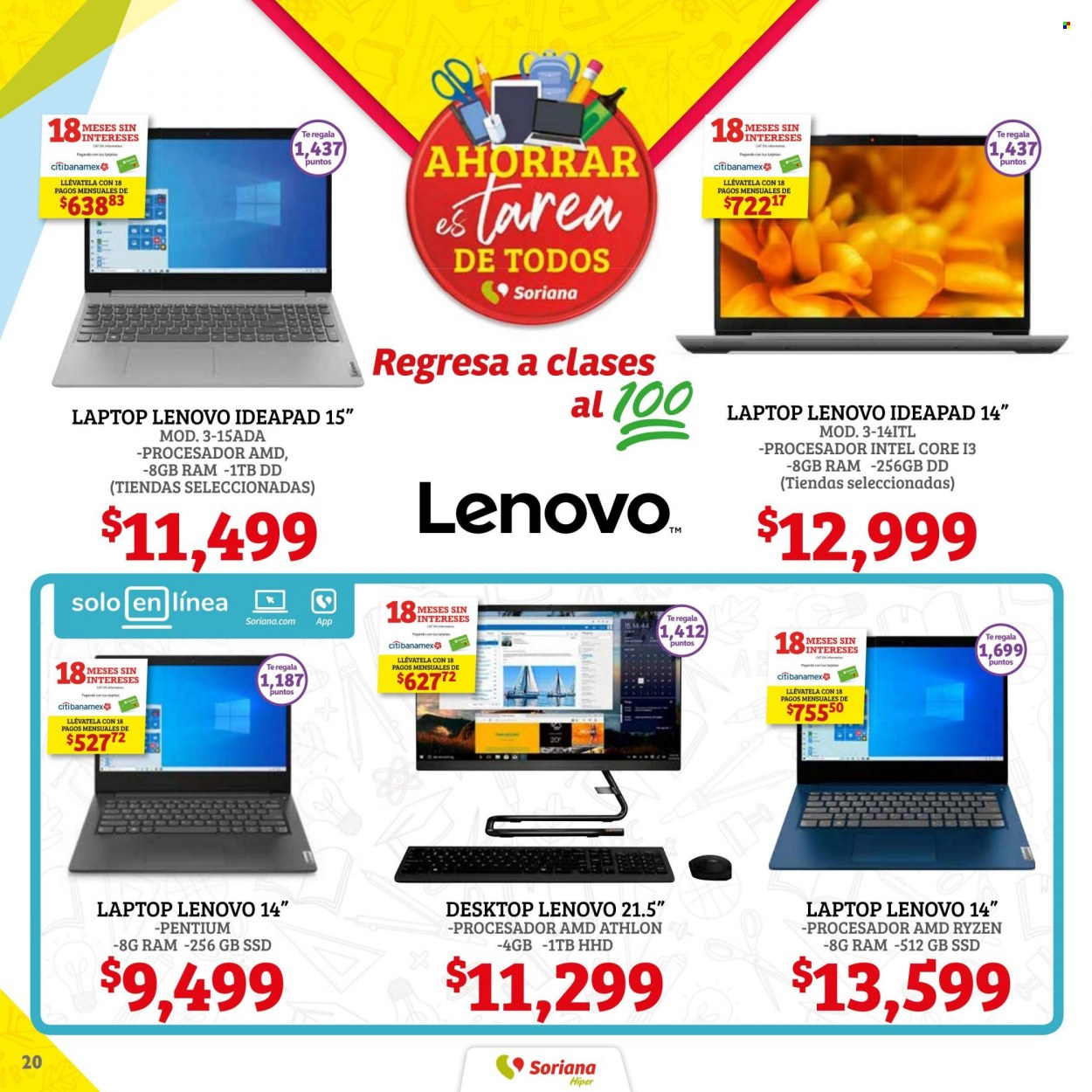 Catálogo Soriana Híper - 28.7.2022 - 14.8.2022. Página 20