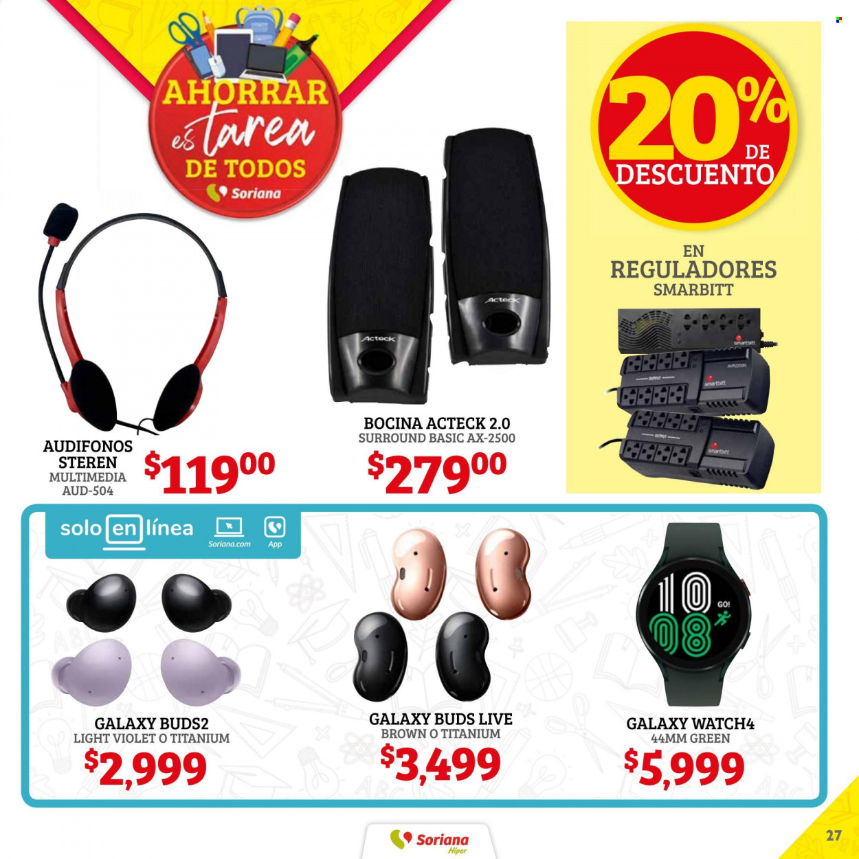 Catálogo Soriana Híper - 28.7.2022 - 14.8.2022. Página 27