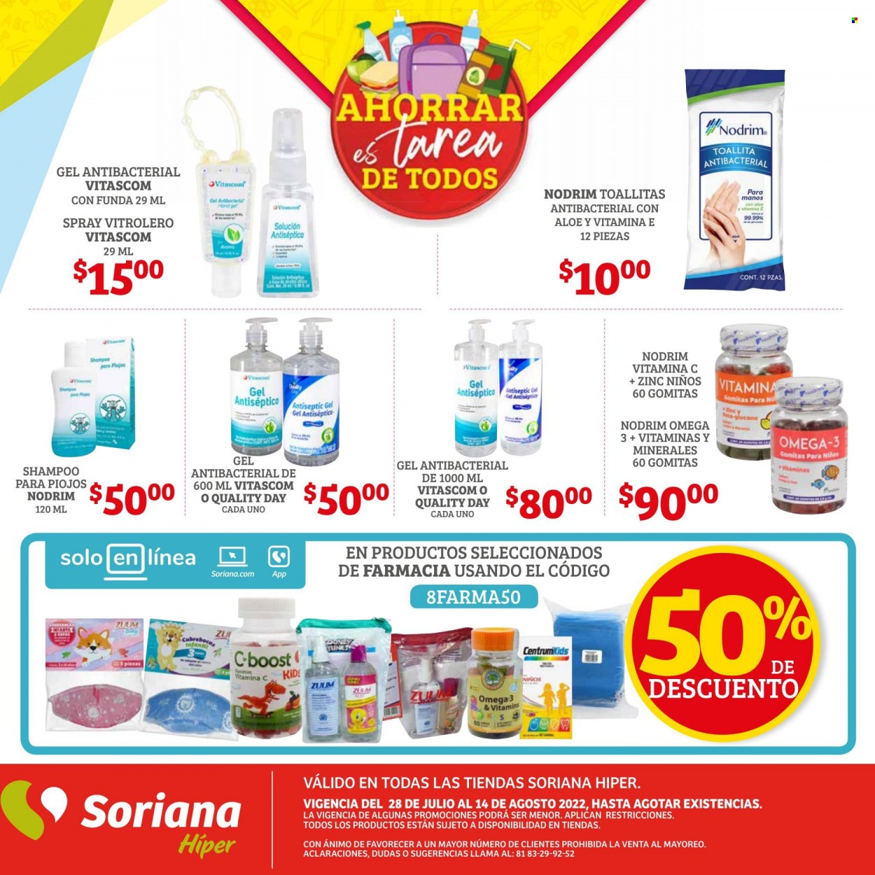 Catálogo Soriana Híper - 28.7.2022 - 14.8.2022. Página 32