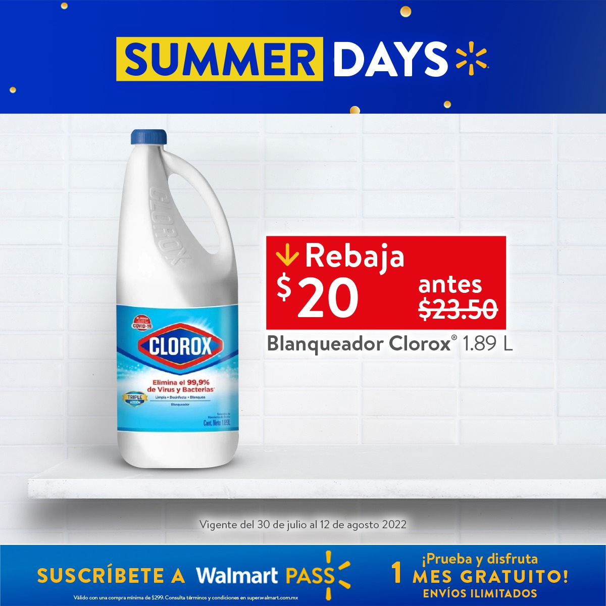 Catálogo Walmart - 30.7.2022 - 12.8.2022. Página 44