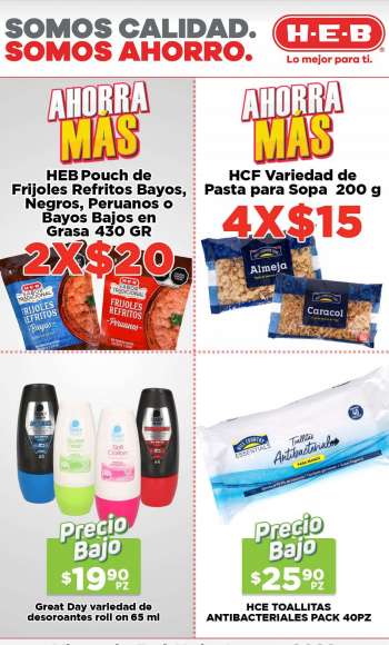 Folleto actual H-E-B - 5.8.2022 - 11.8.2022.