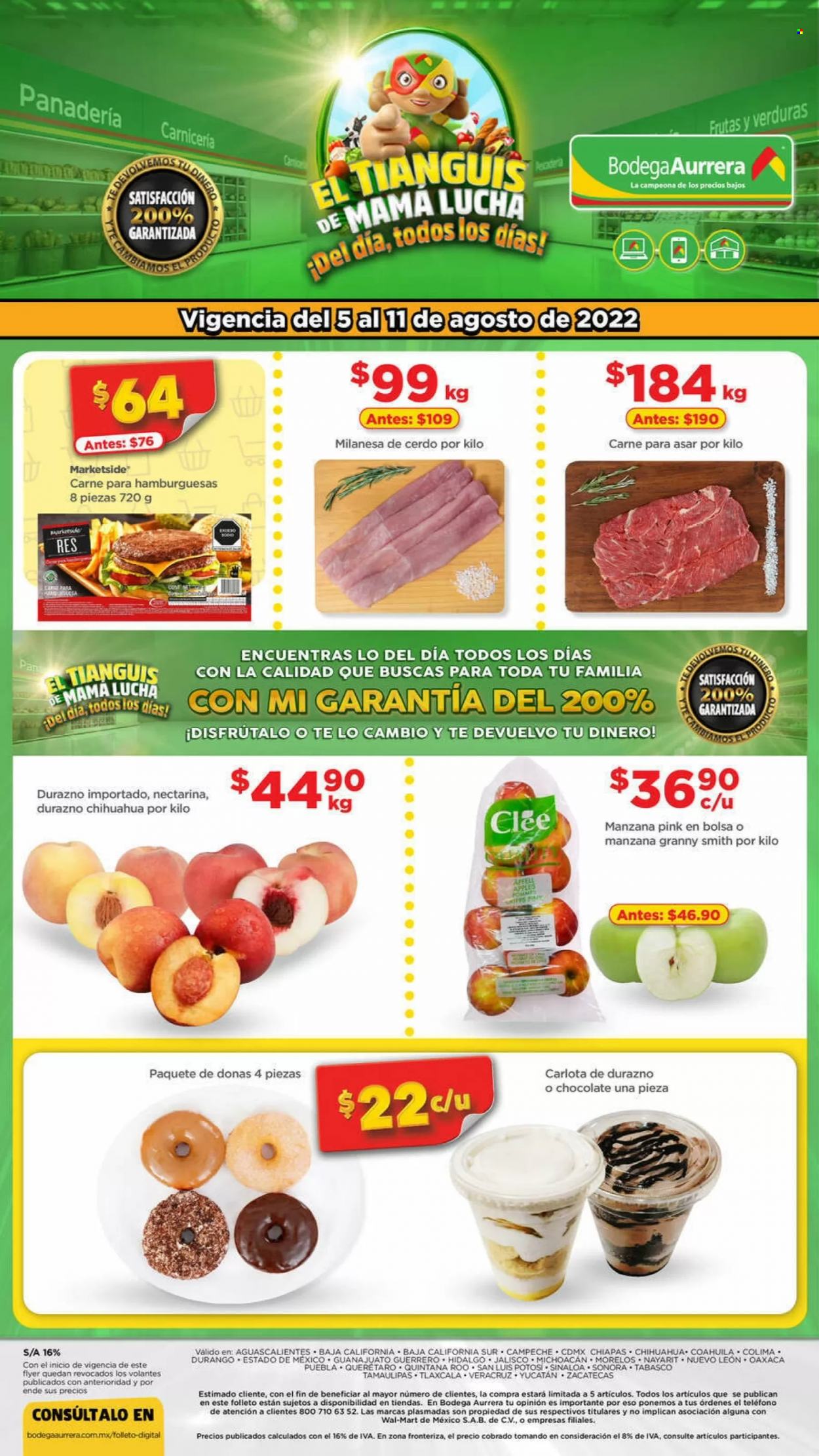 Catálogo Bodega Aurrerá - 5.8.2022 - 11.8.2022. Página 1
