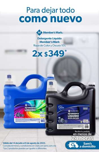 Folleto actual Sam's Club - 14.7.2022 - 8.8.2022.