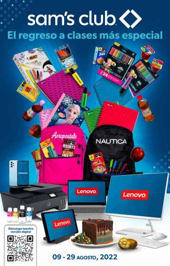 Folleto actual Sam's Club - 9.8.2022 - 29.8.2022.