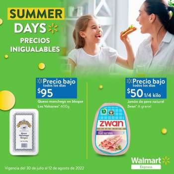 Folleto actual Walmart Express - 30.7.2022 - 12.8.2022.