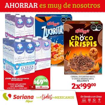 Folleto actual Soriana Híper - 15.8.2022 - 30.8.2022.