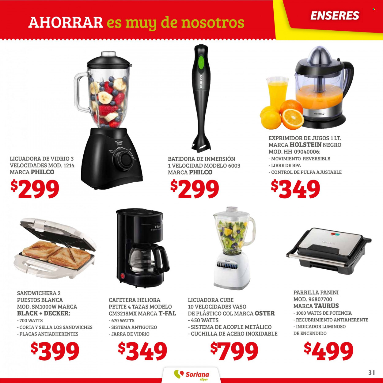 Catálogo Soriana Híper - 15.8.2022 - 30.8.2022. Página 31