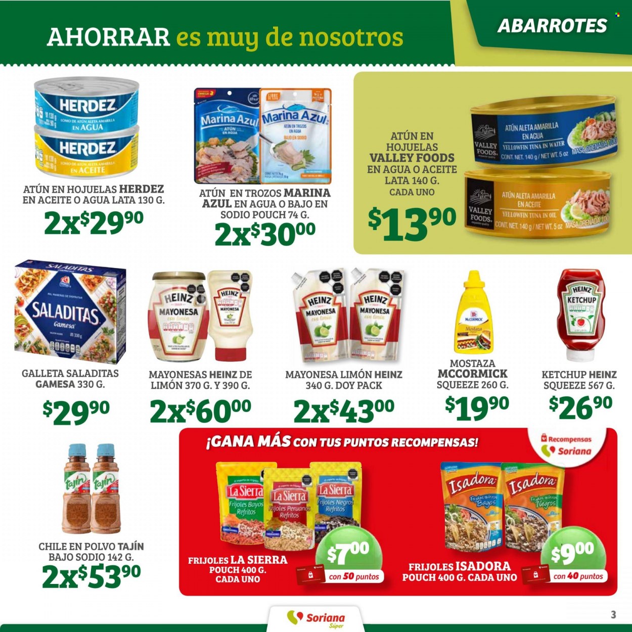Catálogo Soriana Súper - 15.8.2022 - 30.8.2022. Página 3