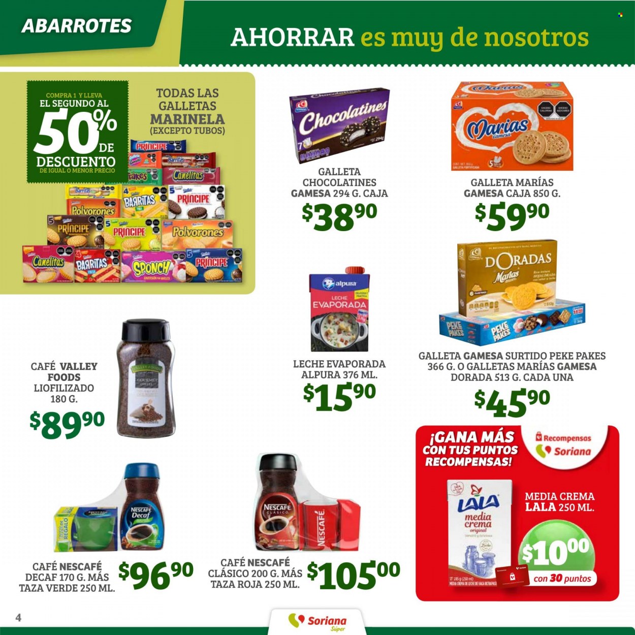 Catálogo Soriana Súper - 15.8.2022 - 30.8.2022. Página 4