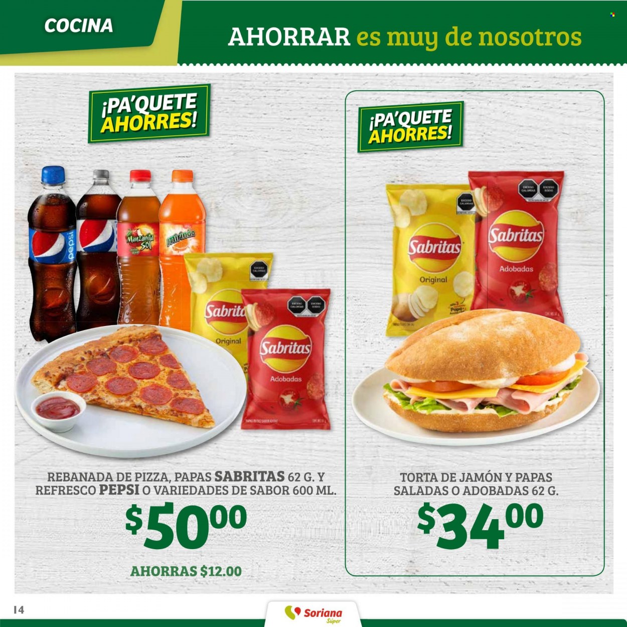 Catálogo Soriana Súper - 15.8.2022 - 30.8.2022. Página 14