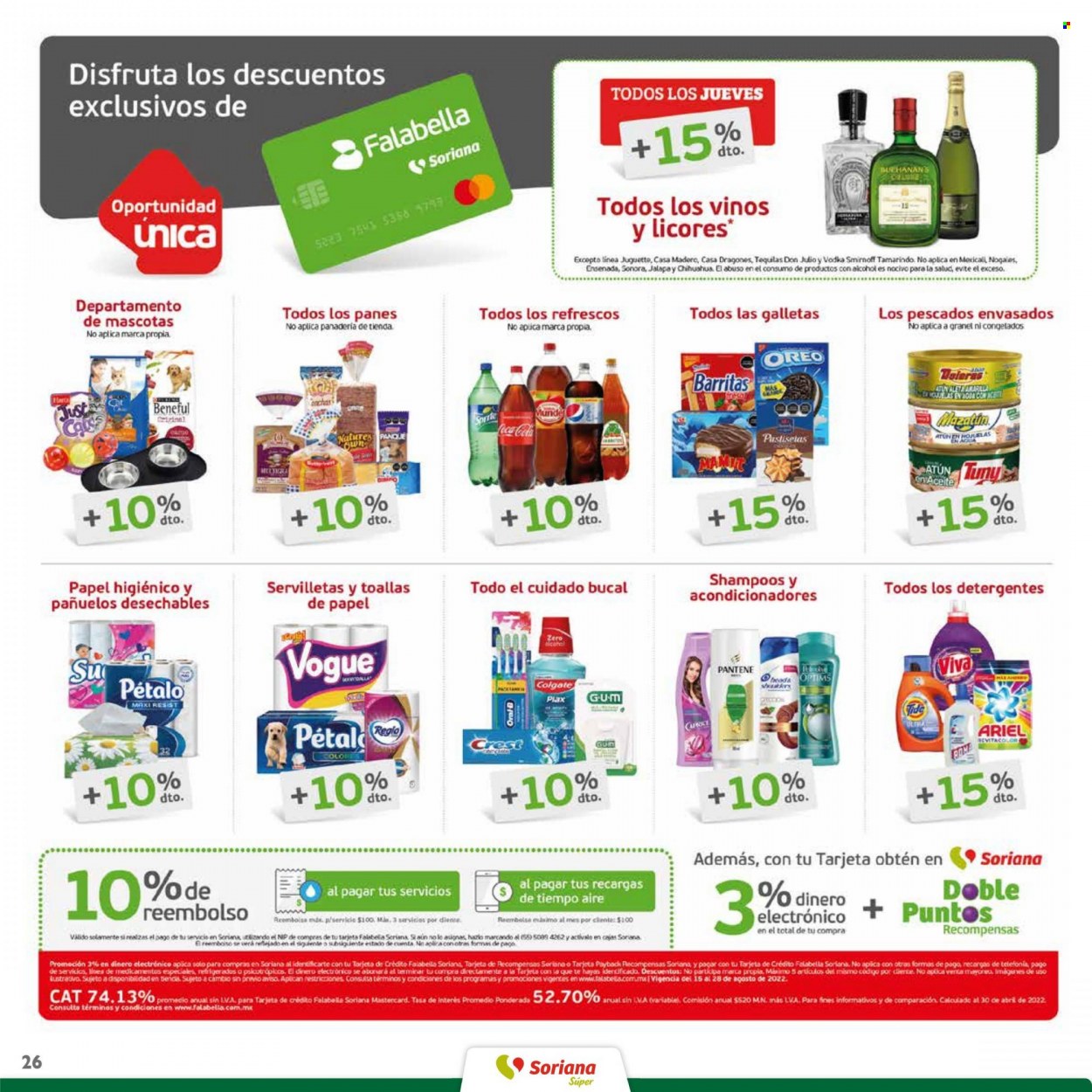 Catálogo Soriana Súper - 15.8.2022 - 30.8.2022. Página 26