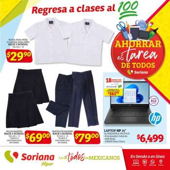 Folleto actual Soriana Híper - 15.8.2022 - 29.8.2022.