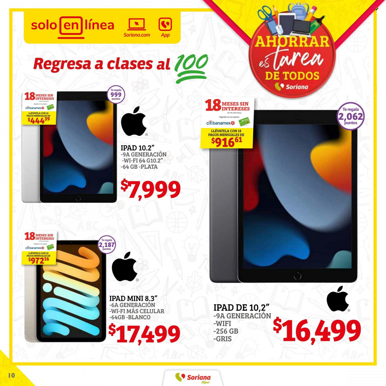 Catálogo Soriana Híper - 15.8.2022 - 29.8.2022. Página 10