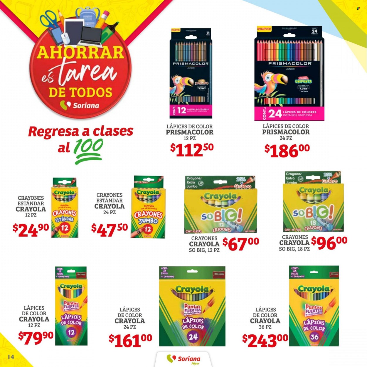 Catálogo Soriana Híper - 15.8.2022 - 29.8.2022. Página 14