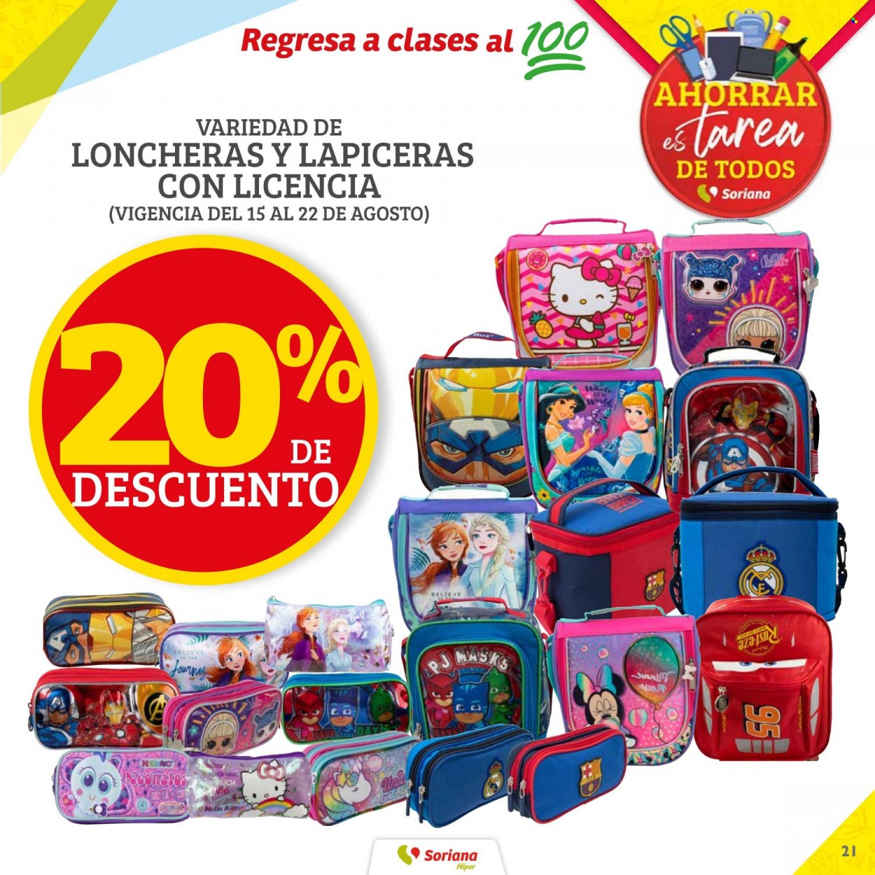 Catálogo Soriana Híper - 15.8.2022 - 29.8.2022. Página 21