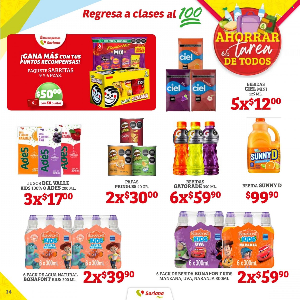 Catálogo Soriana Híper - 15.8.2022 - 29.8.2022. Página 34