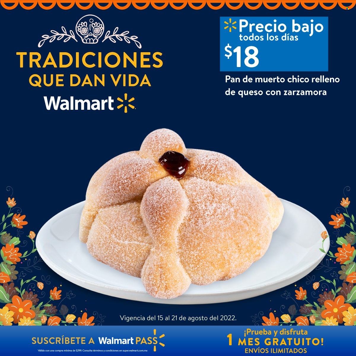 Catálogo Walmart - 15.8.2022 - 21.8.2022. Página 1