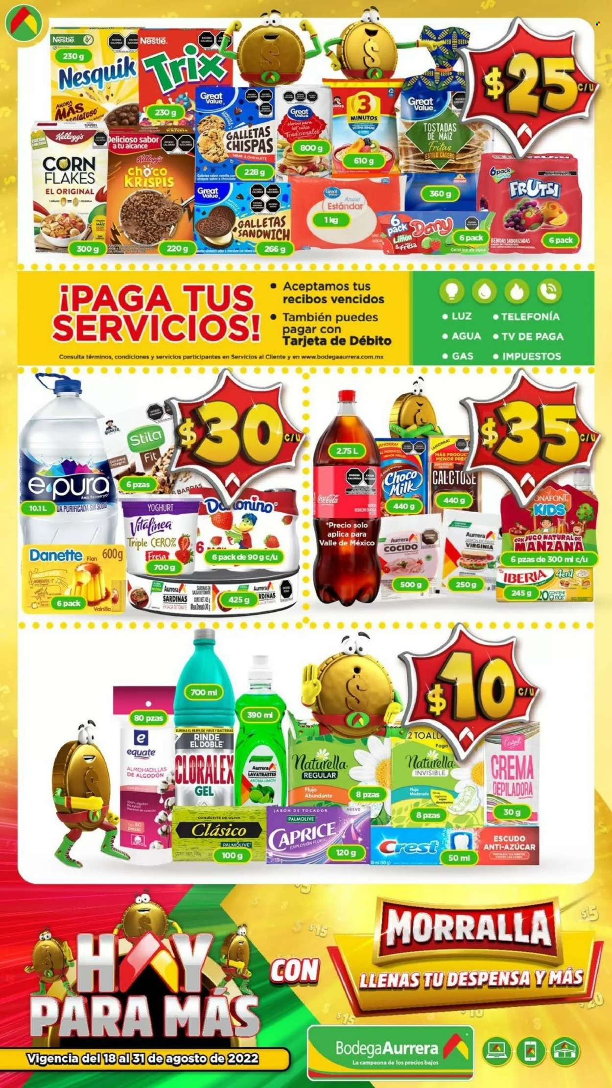 Catálogo Bodega Aurrerá - 18.8.2022 - 31.8.2022. Página 3