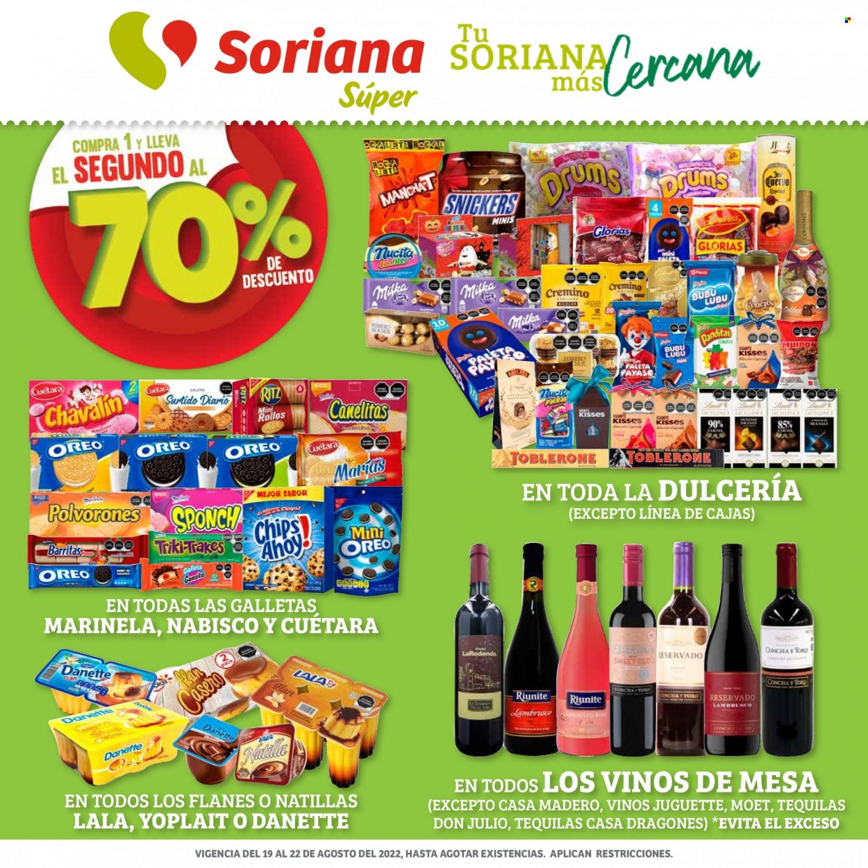Catálogo Soriana Súper - 19.8.2022 - 22.8.2022. Página 1