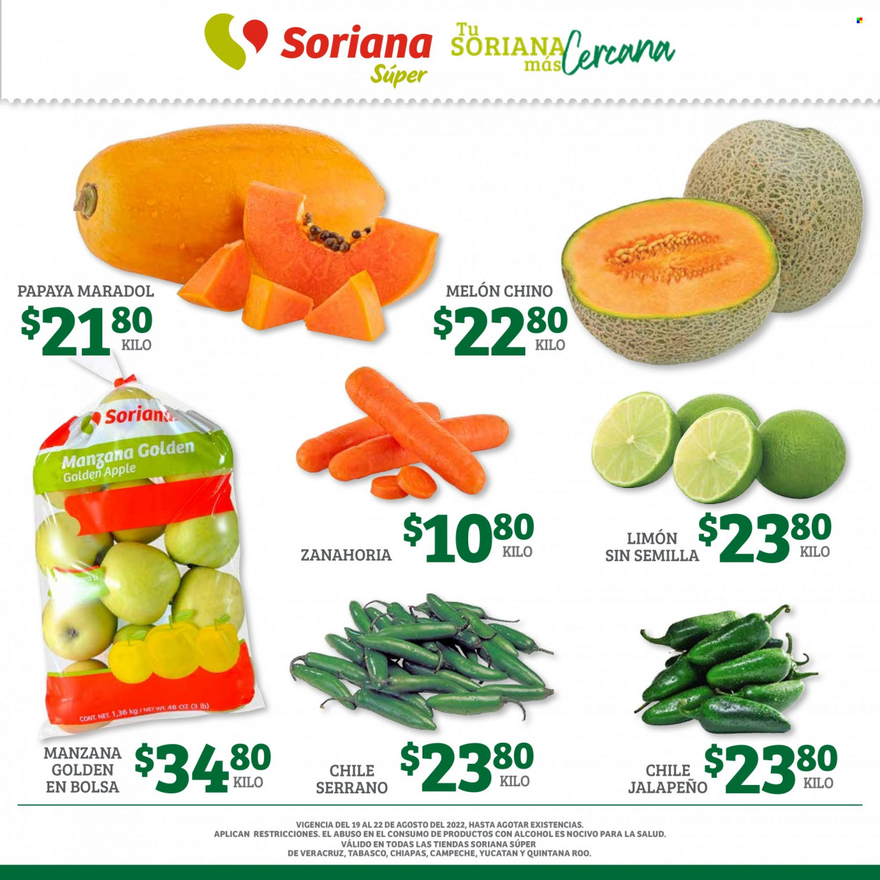 Catálogo Soriana Súper - 19.8.2022 - 22.8.2022. Página 7
